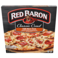 Red Baron Classic Crust Four Meat Pizza - 21.95 Ounce