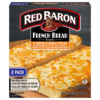Red BARON® 5 Cheese & Garlic Pizza French Bread Singles - 8.8 Ounce