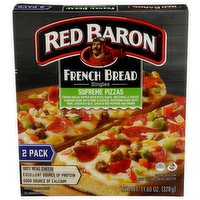 Red Baron Supreme French Bread Pizza - 5.8 Ounce - 2 Count