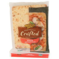 NATURE'S OWN Flatbreadplain Plainwhite Flatbread Perfectly Crafted White Artisan Flats, Non-Gmo - 3 Ounce - 4 Count