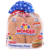 Wonder Classic Hamburger Buns - 1.875 Ounce - 8 Count