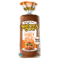 NATURE's OWN Life Honey Wheat Enriched Bread Loaf - 16 Ounce