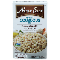 Near East Roasted Garlic & Olive Oil Pearled Couscous Mix - 4.7 Ounce