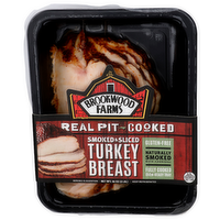 Brookwood Farms Smoked & Sliced Turkey Breast - 16 Ounce