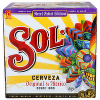 Sol Original Street Artist Edition Beer - 11.2 Ounce - 12 Count