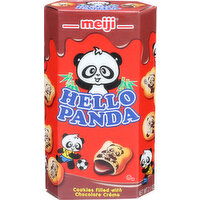 Meiji Hello Panda Cookies Filled With Chocolate Crème - 2.1 Ounce