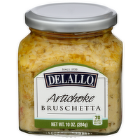 Delallo Artichoke Bruschetta - 10 Ounce