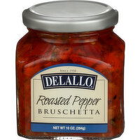 Delallo Roasted Pepper Bruschetta - 10 Ounce