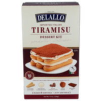 DELALLO Espresso Cream Kit Tiramisu - 7.8 Ounce
