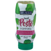 Delallo Basil Pesto Topping - 6.7 Ounce