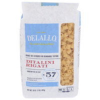 Delallo Pasta Bag Dital Rigati - 16 Ounce