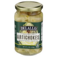 DeLallo Quartered & Marinated Artichoke Hearts - 12 Ounce