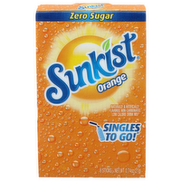 Sunkist Orange Drink Mix - 0.123 Ounce - 6 Count