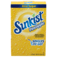 Sunkist Pineapple Singles To Go! - 0.088 Ounce - 6 Count