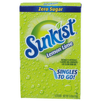 Sunkist Lemon Lime Low Calorie Drink Mix - 0.088 Ounce - 6 Count