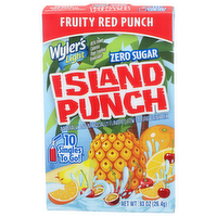 Wyler's Light Fruity Red Punch Drink Mix - 0.093 Ounce - 10 Count