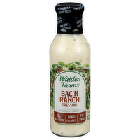 Walden Farms Bacon Ranch Dressing - 12 Fluid Ounce