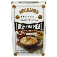 Mccann's Maple Brown Sugar Instant Irish Oatmeal - 1.51 Ounce - 10 Count