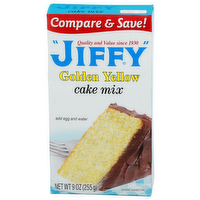 Jiffy Golden Yellow Cake - 9 Ounce