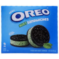 Oreo Mint Sandwich - 4 Fluid Ounce - 4 Count
