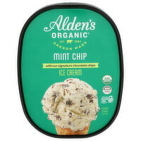 ALDEN's Organic Ice Cream Mint Chip - 1.5 Quart