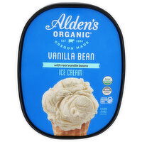ALDEN's Organic Ice Cream Vanilla Bean - 1.5 Quart