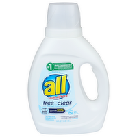 All With Stainlifters Free Clear Detergent - 1.5 Fluid Ounce - 24 Count