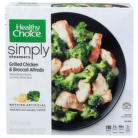 Healthy Choice Simply Steamers Grilled Chicken & Broccoli Alfredo - 9.15 Ounce