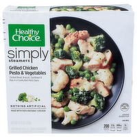 Healthy Choice Grilled Chicken Pesto & Vegetables Simply Steamers - 9.15 Ounce