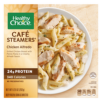 Healthy Choice Café Steamers, Chicken Alfredo, Frozen Meal, Bowl - 9.25 Ounce
