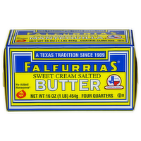 Falfurrias Sweet Cream Salted Butter - 4 Ounce - 4 Count
