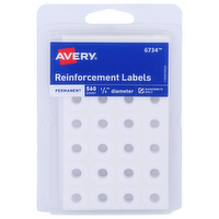 Avery 6734 Reinforcement Labels - 560 Count