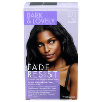 Dark & Lovely Haircolor 371 Jet Black Permanent Fade Resist - 1 Count