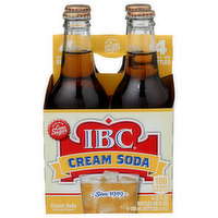 IBC Cream Soda - 12 Fluid Ounce - 4 Count
