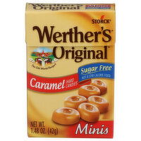 WERTHER's Original Werthers Free Hard Minis, Caramel - 1.48 Ounce