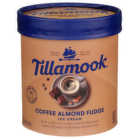 Tillamook Coffee Almond Frozen Fudge Ice Cream - 1.5 Quart
