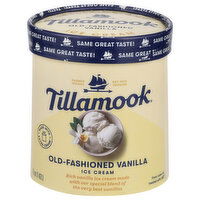 Tillamook Vanilla Frozen Old Fashioned Ice Cream - 1.5 Quart