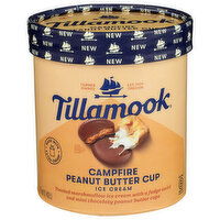 Tillamook Campfire Peanut Butter Cup Ice Cream - 1.5 Quart