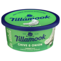 Tillamook  Chive & Onion Cream Cheese Spread - 7 Ounce