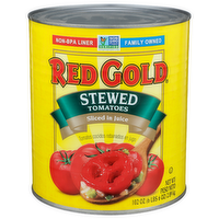 Red Gold Sliced In Juice Stewed Tomatoes - 102 Ounce
