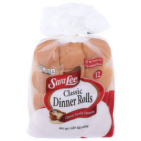 Sara Lee Classic Dinner Rolls - 1.417 Ounce - 12 Count