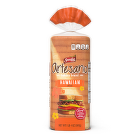 Sara Lee Artesano Hawaiian Bread, Sweet Pre-Sliced Bag - 20 Ounce