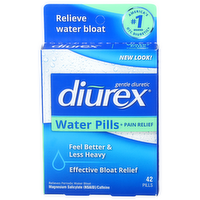 Diurex Gentle Diuretic Water Pills + Pain Relief - 42 Count