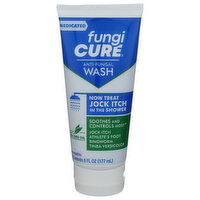 FUNGICURE Medicated Jock Itch Anti-Fungal Wash - 6 Fluid Ounce
