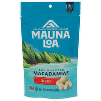 MAUNA LOA Sea Salt Macadamias Ssalt Hawaiian - 4 Ounce