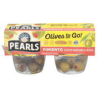 Musco Family Pearls Pimiento Stuffed Manzanilla Olives - 1.6 Ounce - 4 Count
