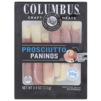 Columbus Prosciutto Paninos - 3.9 Ounce