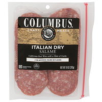 Columbus Colombus Italian Dry Salame Sliced - 10 Ounce