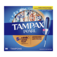 Tampax Pearl Tampons - 36 Count