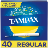 Tampax Regular Tampons - 40 Count
